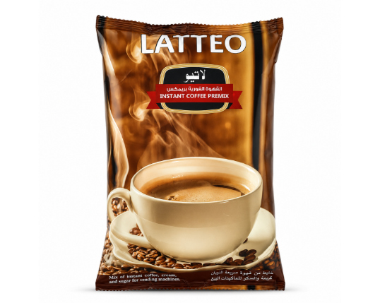 Latteo instant coffee premix
